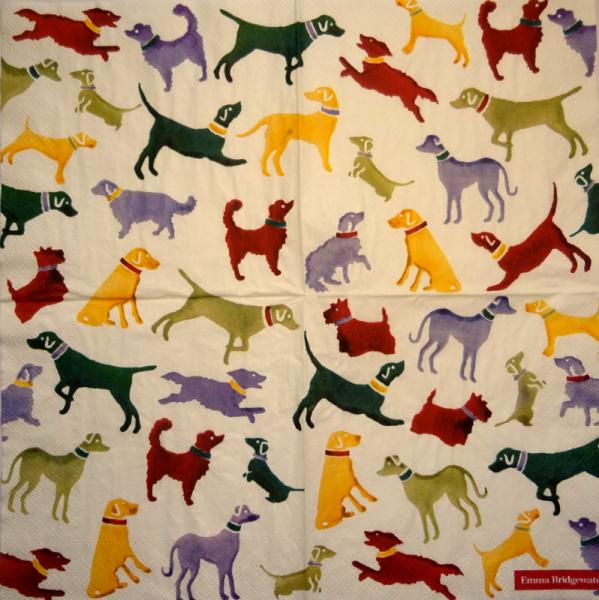 HUN-764 Hunde - 3-lagig - Ihr - Emma Bridgewater